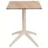181 Table dexterieur QUATRO sable Mobilier terrasse professionnel Ezpeleta 4