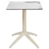 183 Table dexterieur QUATRO sable Mobilier terrasse professionnel Ezpeleta 6