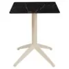 184 Table dexterieur QUATRO sable Mobilier terrasse professionnel Ezpeleta 7