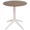215 Table terrasse restaurant QUATRO Ronde Blanc Mobilier professionnel Ezpeleta 8