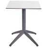 Table d'exterieur QUATRO Anthracite Mobilier d'exterieur pour professionnels Ezpeleta