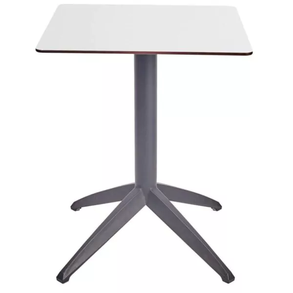 Table d'exterieur QUATRO Anthracite Mobilier d'exterieur pour professionnels Ezpeleta