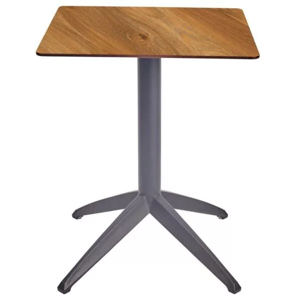 73 Table dexterieur QUATRO Anthracite Mobilier dexterieur pour professionnels Ezpeleta 2