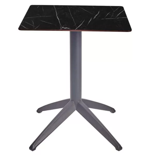 75 Table dexterieur QUATRO Anthracite Mobilier dexterieur pour professionnels Ezpeleta 4