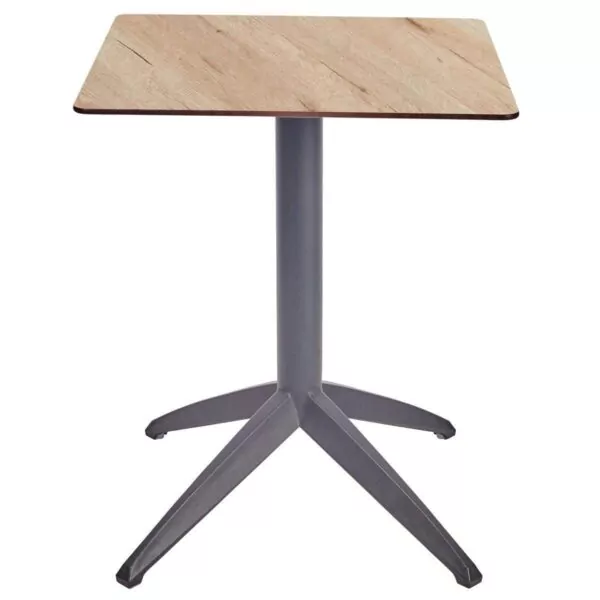 Table dexterieur QUATRO Anthracite Mobilier dexterieur pour professionnels Ezpeleta 6