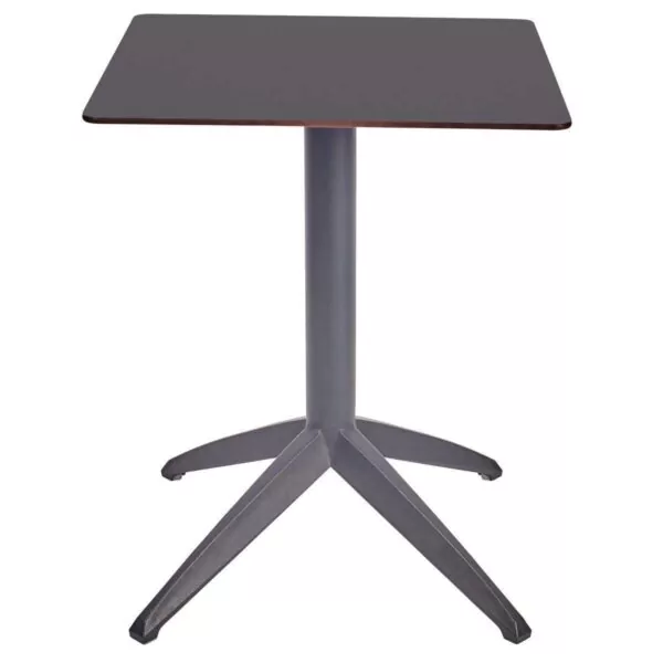 80 Table dexterieur QUATRO Anthracite Mobilier dexterieur pour professionnels Ezpeleta 7