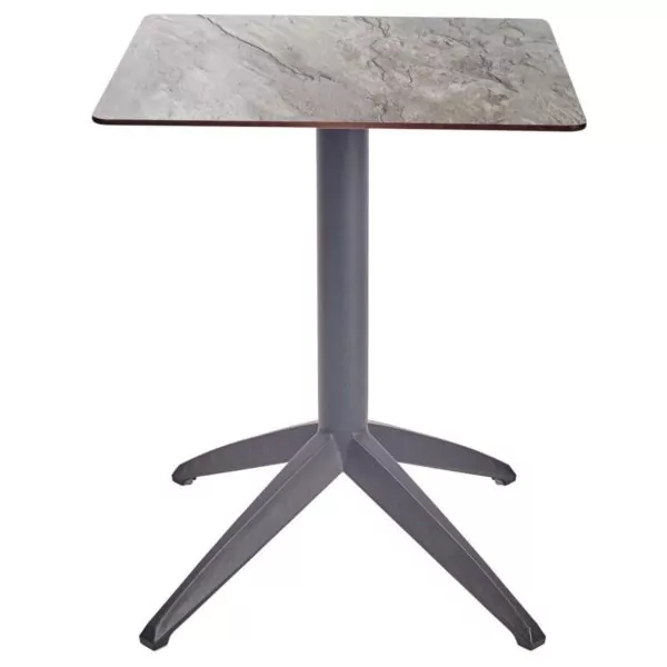 81 Table dexterieur QUATRO Anthracite Mobilier dexterieur pour professionnels Ezpeleta 8