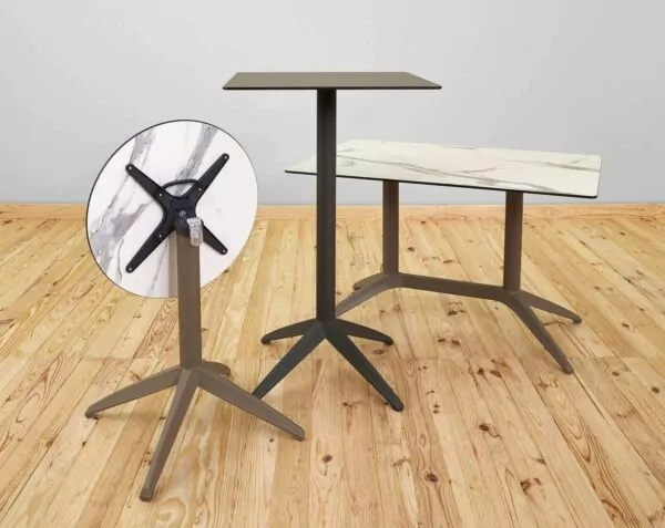 82 Table dexterieur QUATRO Anthracite Mobilier dexterieur pour professionnels Ezpeleta 9