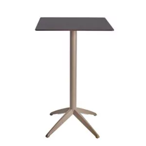 Mange-Debout QUATRO - TAUPE - Mobilier professionnel - Pour Hôtel / Restaurant / Brasserie Ezpeleta - 1