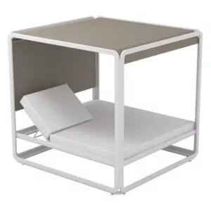 Lit de plage IBIZA XL - Mobilier professionnel piscine camping luxe plage privée Ezpeleta - 1