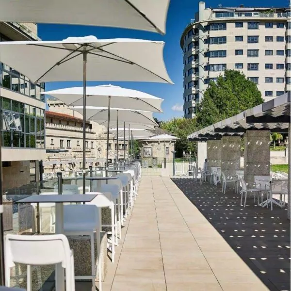 Parasol FARO - Mobilier professionnel plage piscine hôtel restaurant Ezpeleta - 12