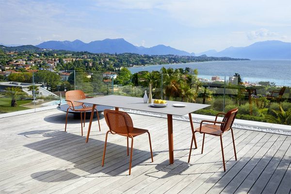 Chaise Si-Si Dots : élégance et détente en extérieur SCAB - 8