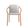 Fauteuil Finn Metal Wood avec accoudoirs - Pour un intérieur élégant et confortable SCAB - 1