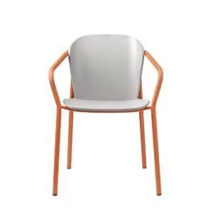 Fauteuil Finn Metal Wood avec accoudoirs - Pour un intérieur élégant et confortable SCAB - 1