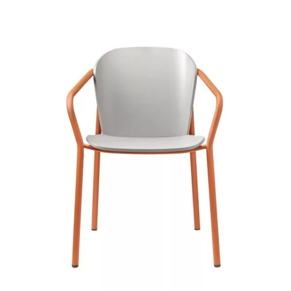 Fauteuil Finn Metal Wood avec accoudoirs - Pour un intérieur élégant et confortable SCAB - 1