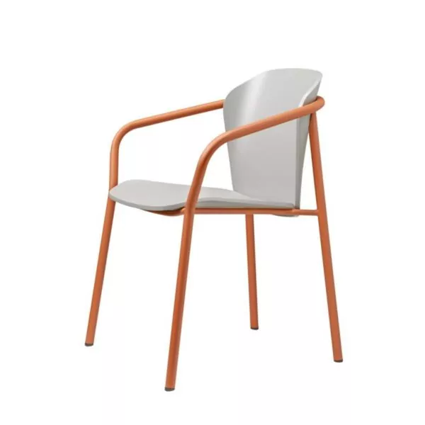 Fauteuil Finn Metal Wood avec accoudoirs - Pour un intérieur élégant et confortable SCAB - 2