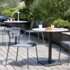 Chaise Lisa Club | Chaise bar extérieur pour terrasse SCAB - 6