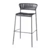 Tabouret Lisa Club : le compagnon parfait pour vos espaces extérieurs SCAB - 1