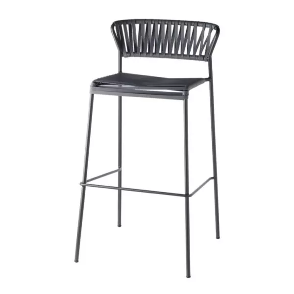 Tabouret Lisa Club : le compagnon parfait pour vos espaces extérieurs SCAB - 1