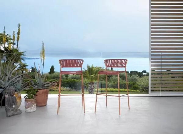 Tabouret Lisa Club : le compagnon parfait pour vos espaces extérieurs SCAB - 5