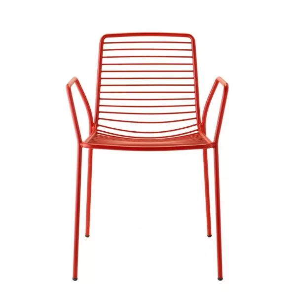 Fauteuil d'extérieur Summer avec accoudoirs - restaurant terrasse SCAB - 3