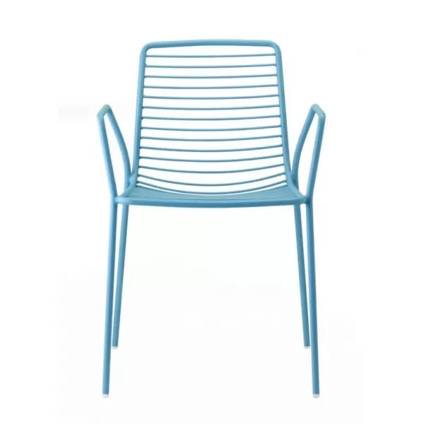 Fauteuil d'extérieur Summer avec accoudoirs - restaurant terrasse SCAB - 5
