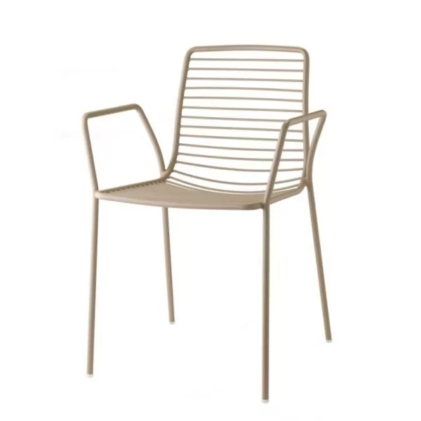 Fauteuil d'extérieur Summer avec accoudoirs - restaurant terrasse SCAB - 12