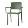Fauteuil bistrot Kate avec accoudoirs, pour une expérience confortable en terrasse SCAB - 5