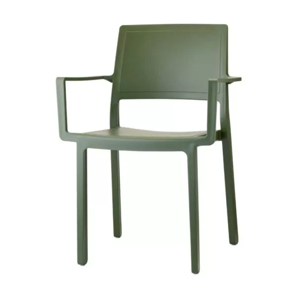 Fauteuil bistrot Kate avec accoudoirs, pour une expérience confortable en terrasse SCAB - 5