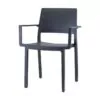 Fauteuil bistrot Kate avec accoudoirs, pour une expérience confortable en terrasse SCAB - 9