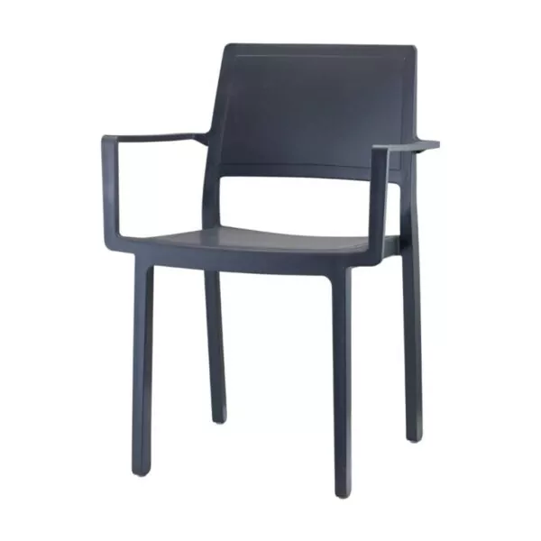 Fauteuil bistrot Kate avec accoudoirs, pour une expérience confortable en terrasse SCAB - 9