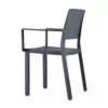 Fauteuil bistrot Kate avec accoudoirs, pour une expérience confortable en terrasse SCAB - 10