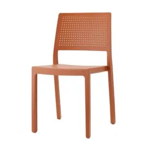 Chaise de terrasse professionnelle empilable Emi SCAB - 1