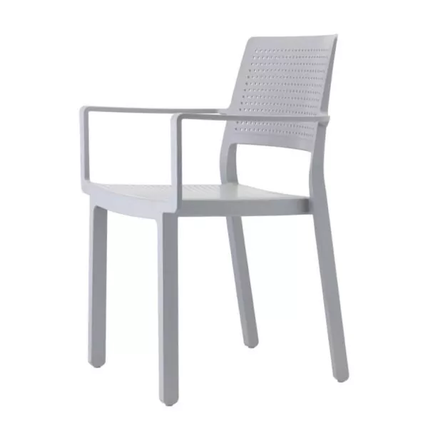 Fauteuil Emi avec accoudoirs pour terrasse professionnelle SCAB - 4