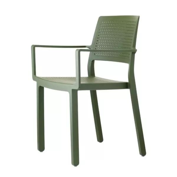 Fauteuil Emi avec accoudoirs pour terrasse professionnelle SCAB - 10