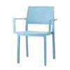 Fauteuil Emi avec accoudoirs pour terrasse professionnelle SCAB - 11
