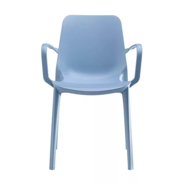 Fauteuil d'extérieur empilable avec accoudoirs Ginevra SCAB - 3