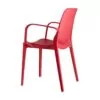 Fauteuil d'extérieur empilable avec accoudoirs Ginevra SCAB - 7