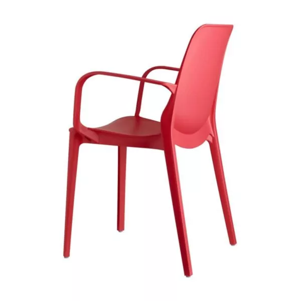 Fauteuil d'extérieur empilable avec accoudoirs Ginevra SCAB - 7