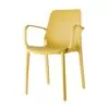 Fauteuil d'extérieur empilable avec accoudoirs Ginevra SCAB - 10