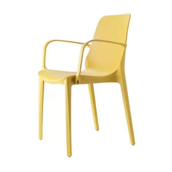 Fauteuil d'extérieur empilable avec accoudoirs Ginevra SCAB - 11