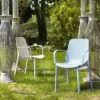 Fauteuil d'extérieur empilable avec accoudoirs Ginevra SCAB - 13