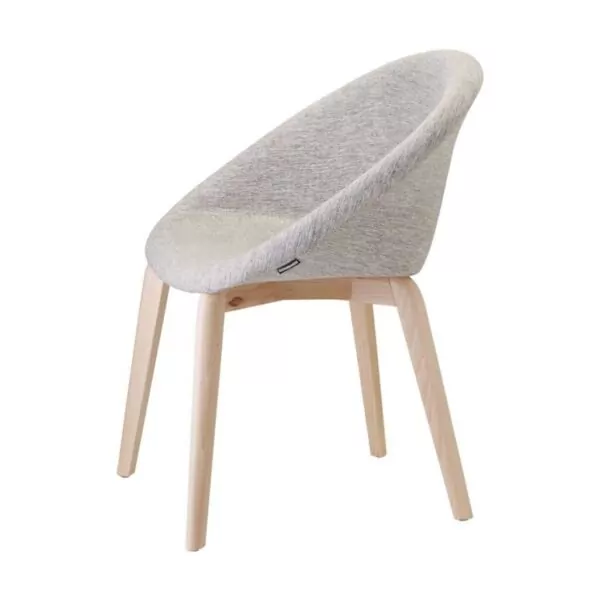 Chaise pour restaurant Guilia Pop en bois massif SCAB - 2