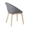 Chaise pour restaurant Guilia Pop en bois massif SCAB - 4