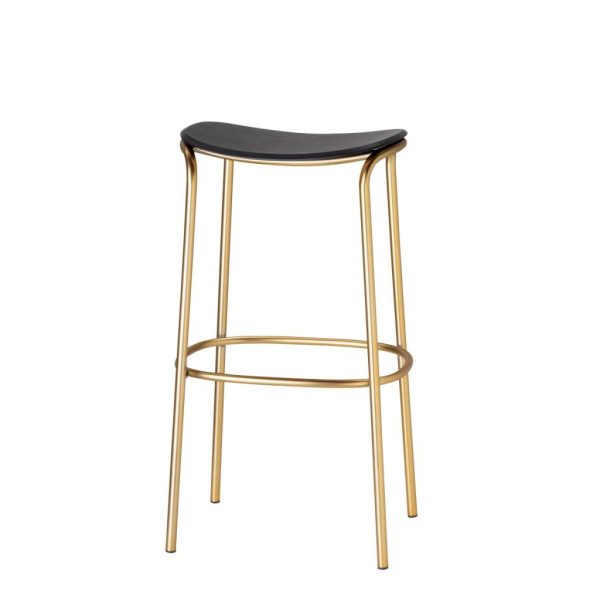 Tabouret de bar Trick Pop avec assise en bois SCAB - 1