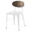 Chaise avec dossier bois Nexus : le mariage parfait du bois et du métal JAB DESIGN - 5