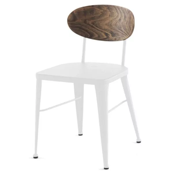 Chaise avec dossier bois Nexus : le mariage parfait du bois et du métal JAB DESIGN - 5