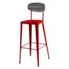 Tabouret dossier bois River : le confort rustique pour votre établissement JAB DESIGN - 2