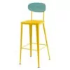Tabouret dossier bois River : le confort rustique pour votre établissement JAB DESIGN - 5