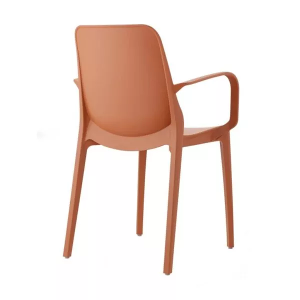 Fauteuil d'extérieur empilable avec accoudoirs Ginevra SCAB - 12